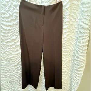 Chic Wide Leg Brown Women's Pants